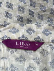 Libas Cotton Kurta Set With Dupatta