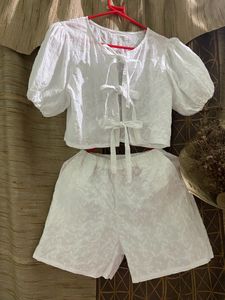 Tie Tops & Halfpant Set