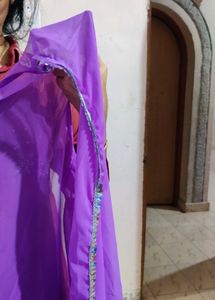 Purple Embroidered Kurta Set