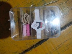 Hair Tie Set with a box