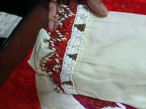 pink ready to wear saree