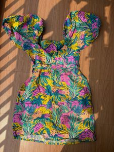 Only Multicoloured Dress With Pockets