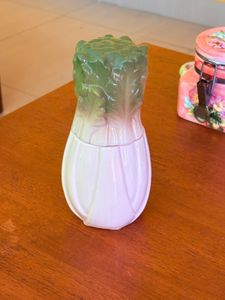 Lettuce Ceramic Jar