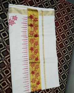 Kerala Kasavu Saree