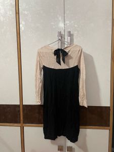 Stylish Two-Tone Dress