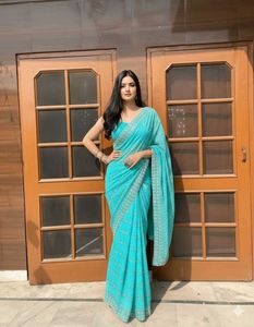🩵✨printesty look saree🩵✨
