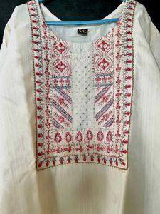 Unused Cream Kurta