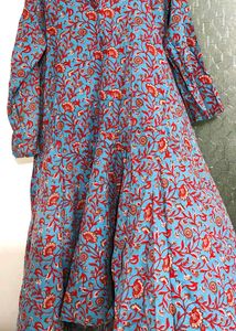 Floral Print Kurta