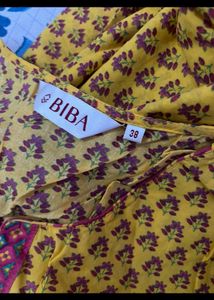 Biba Cotton Printed Kurta Set