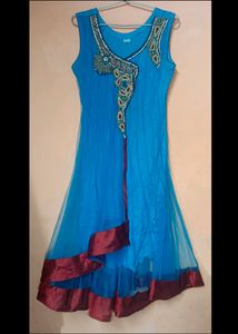 Blue Net Gown 💙✨