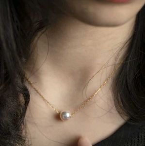 Korean Pearl Necklace Set