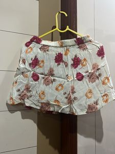 Forever 21 Floral Mini Skirt