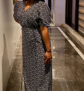 Floral Print Midi Dress