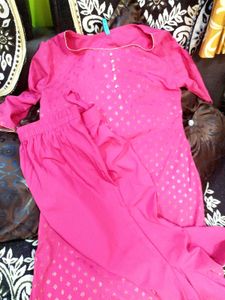 Pink Kurta Set