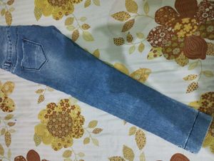 Acid Wash Denim Jeans