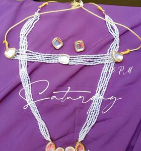 Pearl Kundan Jewellery Set
