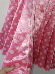 Pink Polka Dot Party Dress