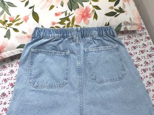 Light Wash Cargo Jeans
