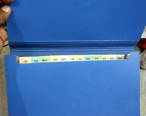 A4 Size Plastic Calender Folder