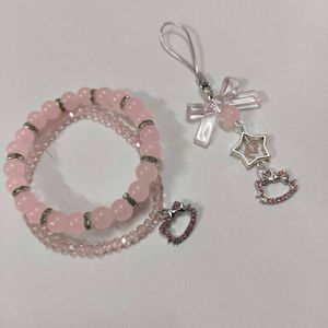 Hello Kitty Pink Bracelet &amp; Charm