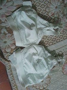 White Cotton Bra