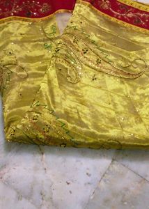 Zari Work Saree