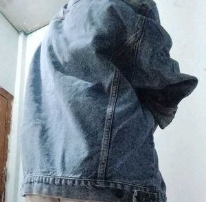 oversized jeans jacket