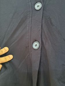 Stylish Navy Blue Cardigan