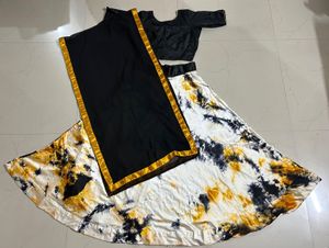 Tie-Dye Skirt Set