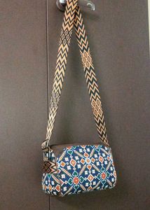 Jaipuri Sling Bag For Women Hand Block Print