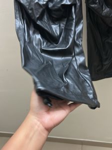 h&amp;m leather pants