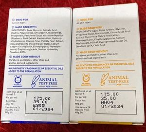 Plum Alpha Abrutin And Salicylic Acid Serum Combo