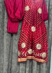 Elegant Red Kurta