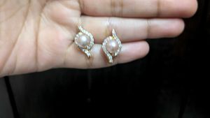 2 Pair Pearl Earrings