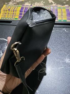 Black Wristlet Pouch