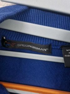 Blue 1/4 Zip Sweater