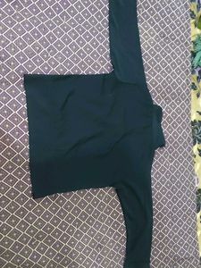 Elegant Neavy blue casual top