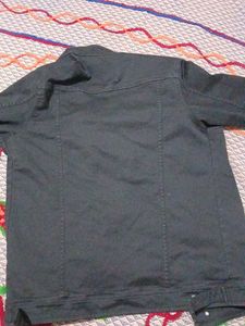 Stylish Black Denim Jacket