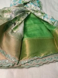 Lace Cut Work Sarees