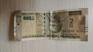 500 RUPEES Notes