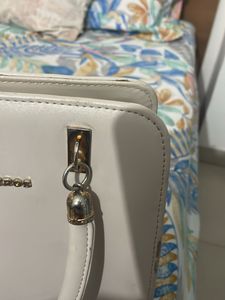 LINO PERROS OFF white Handbag