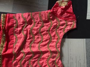 pink skirt with two tops