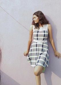 🩵Plaid Sleeveless Dress✨