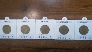 Vintage French Coin Collection