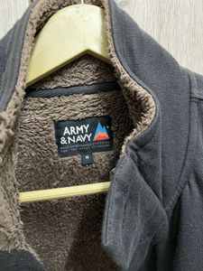 Grey Wool Jacket For Men