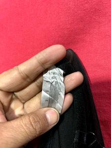 Black Sheer Babydoll Nightwear with Gold