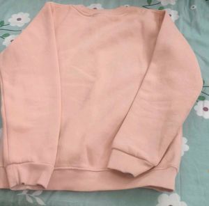Cute Pink Sweater Size-36