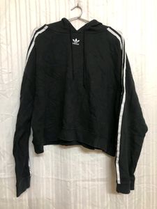 Adidas Original Cropped Hoodie Sweatshirt