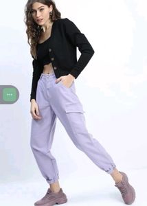 Black Button-Down Cardigan