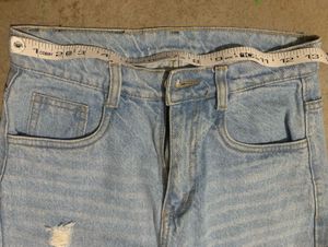 Ripped Light Wash Jeans